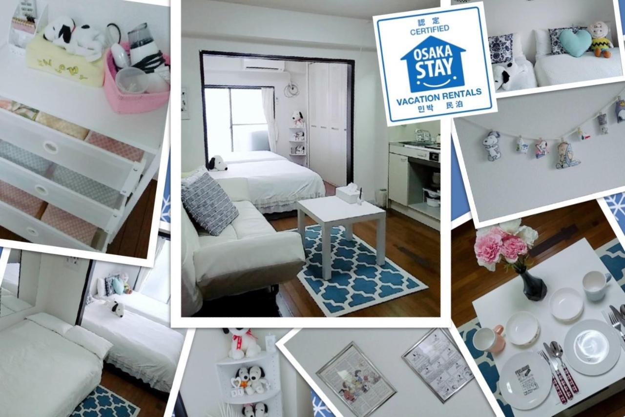 Airbnb Licensed Namba Dotonbori 1Min Max 6Pax Ōsaka Exterior foto