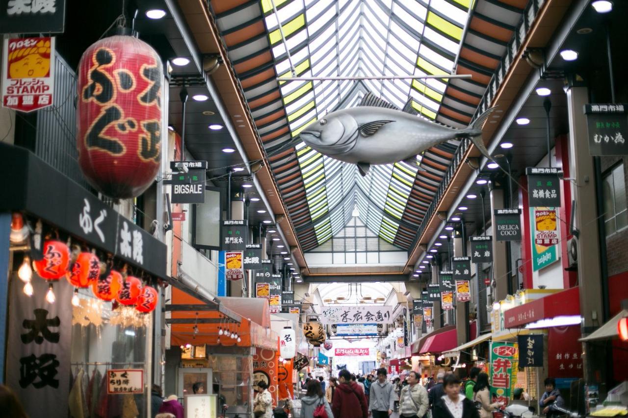 Airbnb Licensed Namba Dotonbori 1Min Max 6Pax Ōsaka Exterior foto